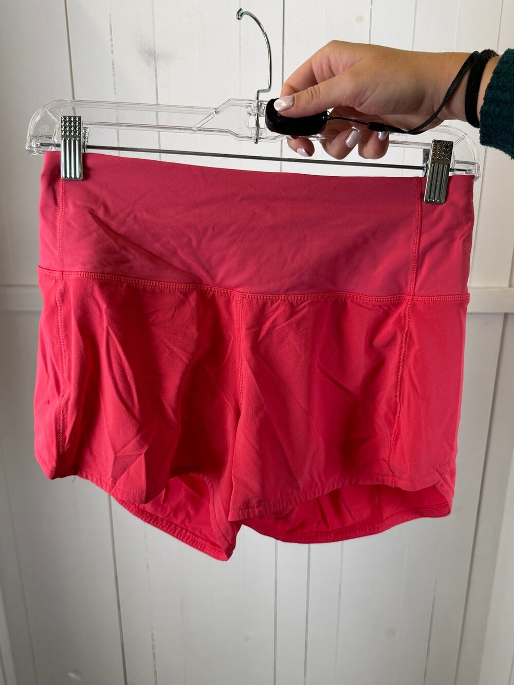 Lululemon Pink Athletic Activewear Shorts Size 4
